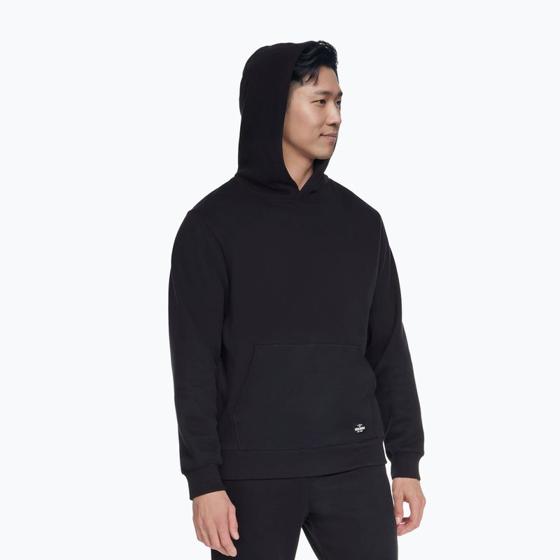 Bluza męska SKECHERS Max Soft Hoodie black 5