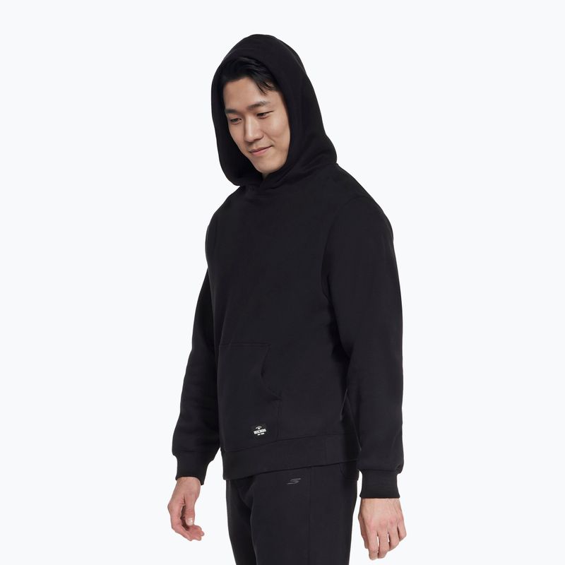 Bluza męska SKECHERS Max Soft Hoodie black 6