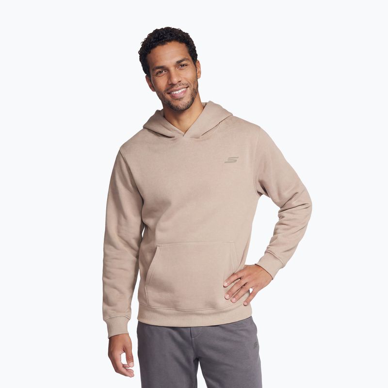 Bluza męska SKECHERS Max Soft Hoodie brown