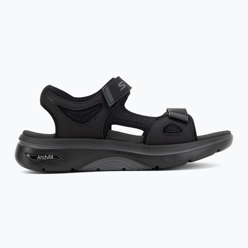 Sandały męskie SKECHERS Go Walk Arch Fit 2.0 Capistrano black 2