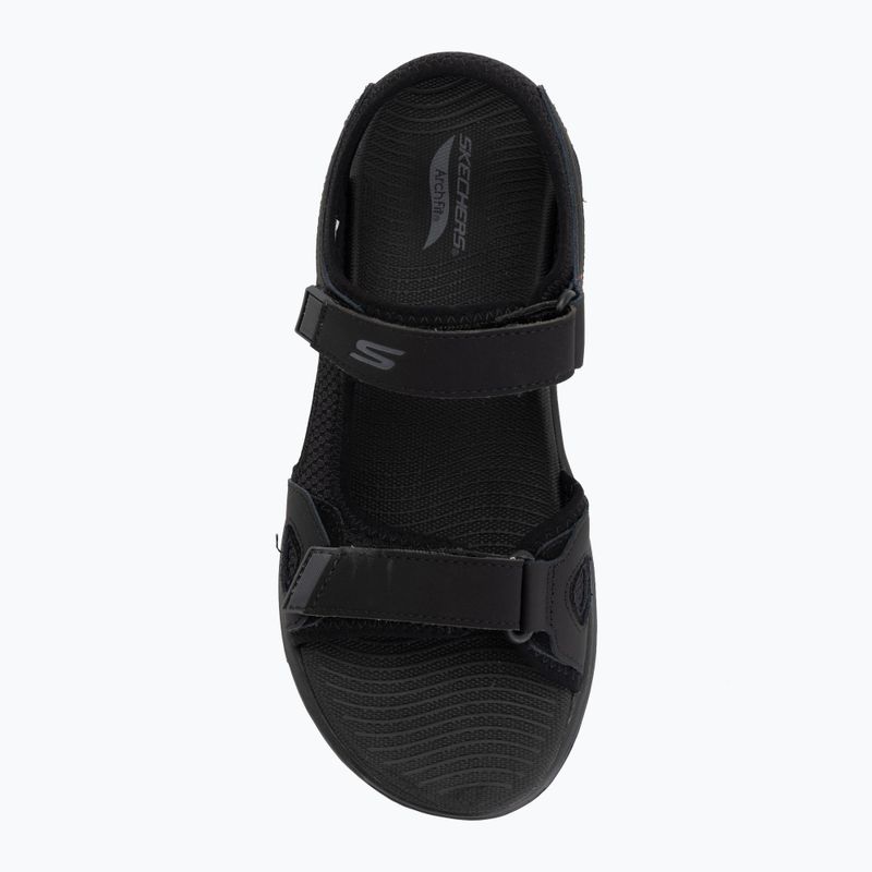 Sandały męskie SKECHERS Go Walk Arch Fit 2.0 Capistrano black 5