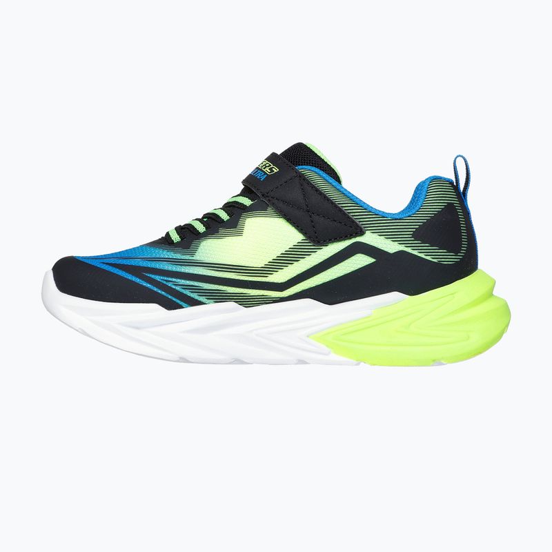 Buty dziecięce SKECHERS Flex-Glow Ultra black/blue/lime 11