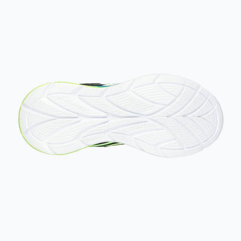 Buty dziecięce SKECHERS Flex-Glow Ultra black/blue/lime 12