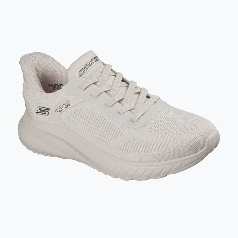 Buty męskie SKECHERS Bobs Squad Chaos Solid Step white 8