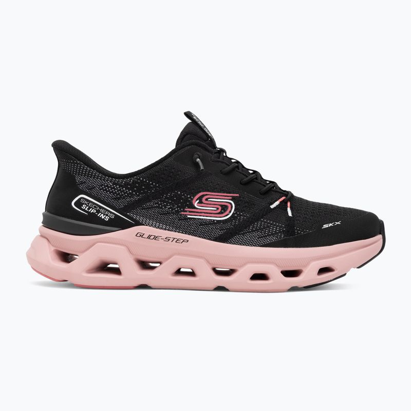 Buty damskie SKECHERS Glide-Step Altus Fast Lane black/mauve 2