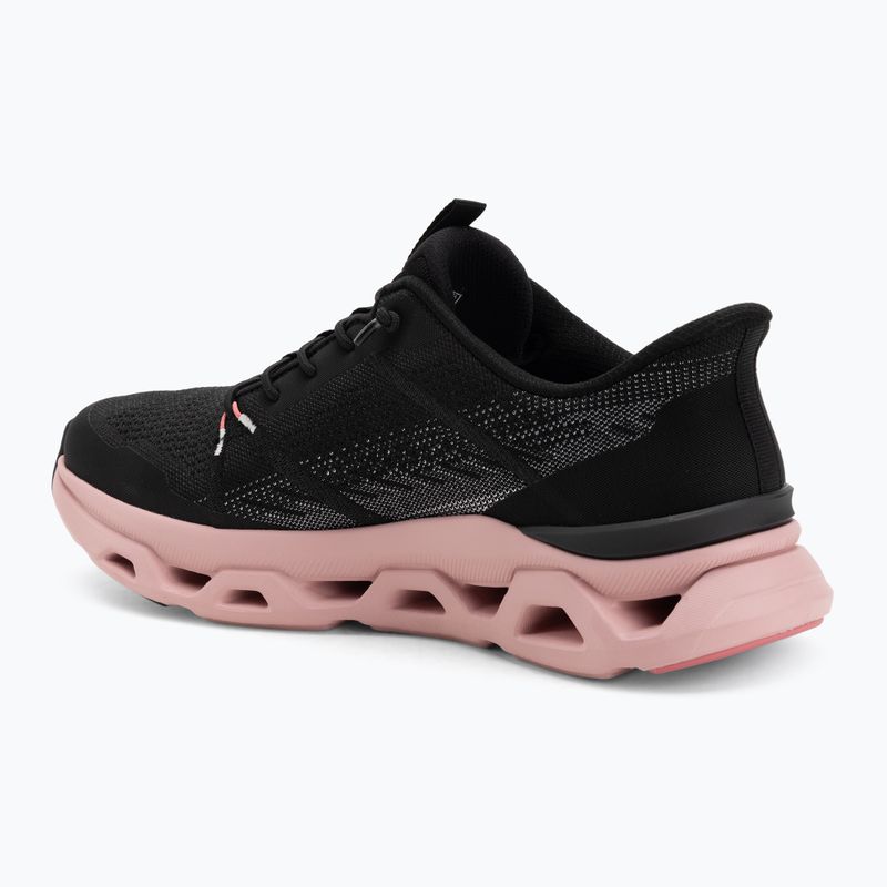 Buty damskie SKECHERS Glide-Step Altus Fast Lane black/mauve 3