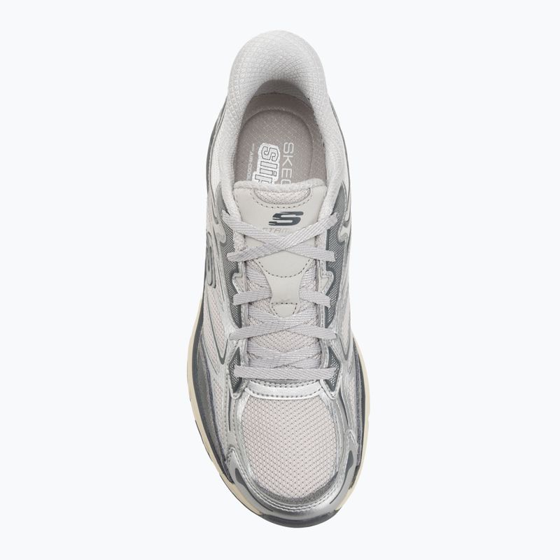Buty damskie SKECHERS Stamina Sport silver 5