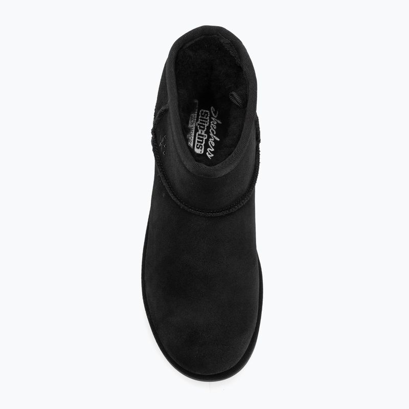 Buty damskie SKECHERS Keep Cozy black 5