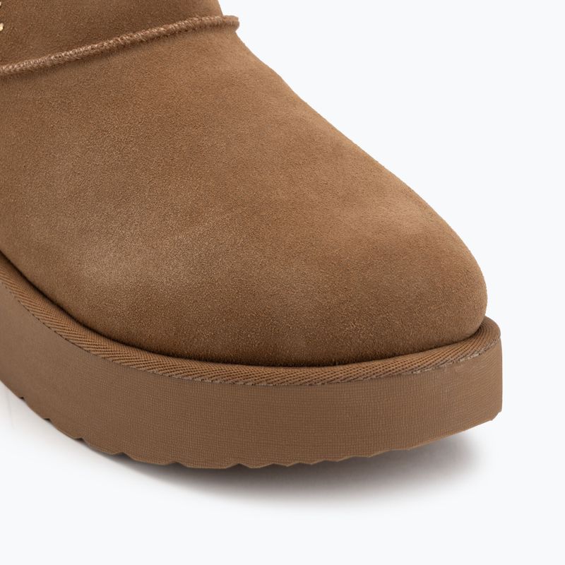 Buty damskie SKECHERS Keep Cozy chestnut 7