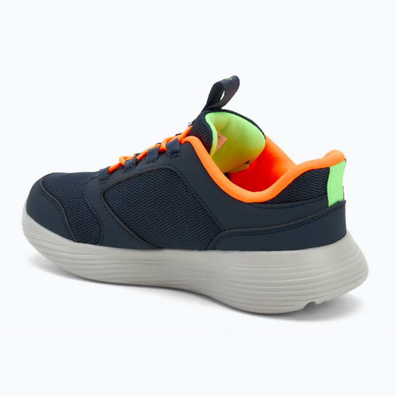 Buty dziecięce SKECHERS Go Run 400 V2 Turbo-Brisk navy/orange 3