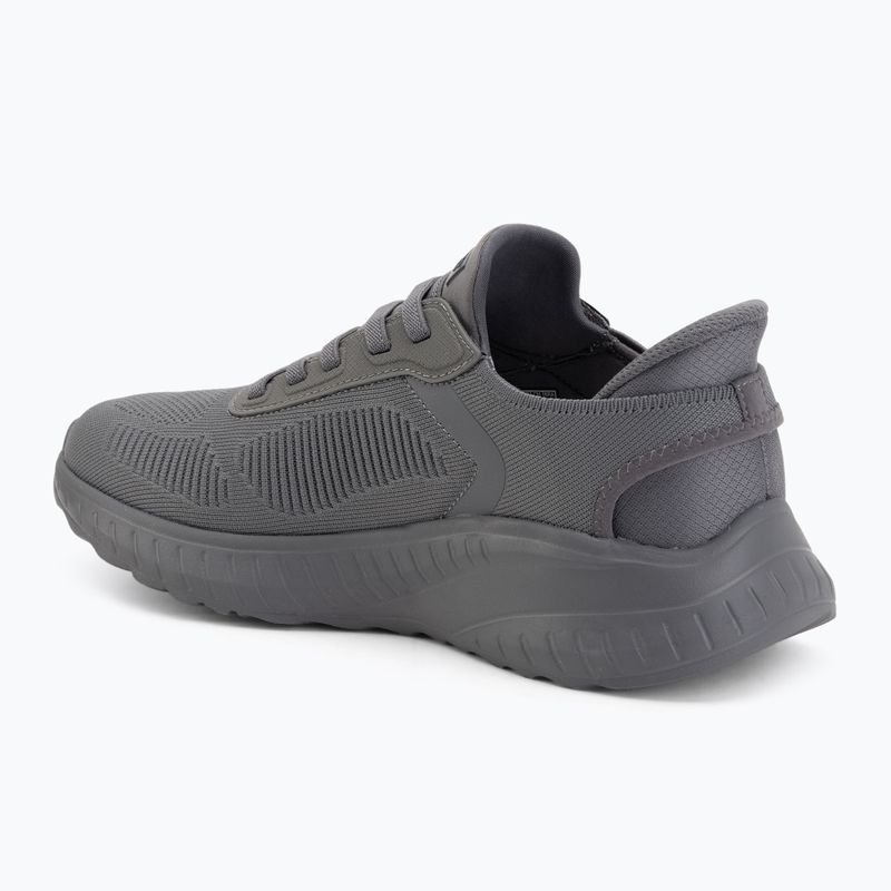 Buty męskie SKECHERS Bobs Squad Chaos Solid Step gray 3