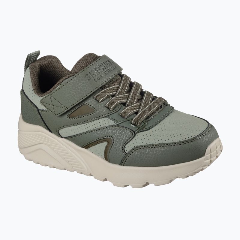 Buty dziecięce SKECHERS Uno Lite Echo Surge olive 8