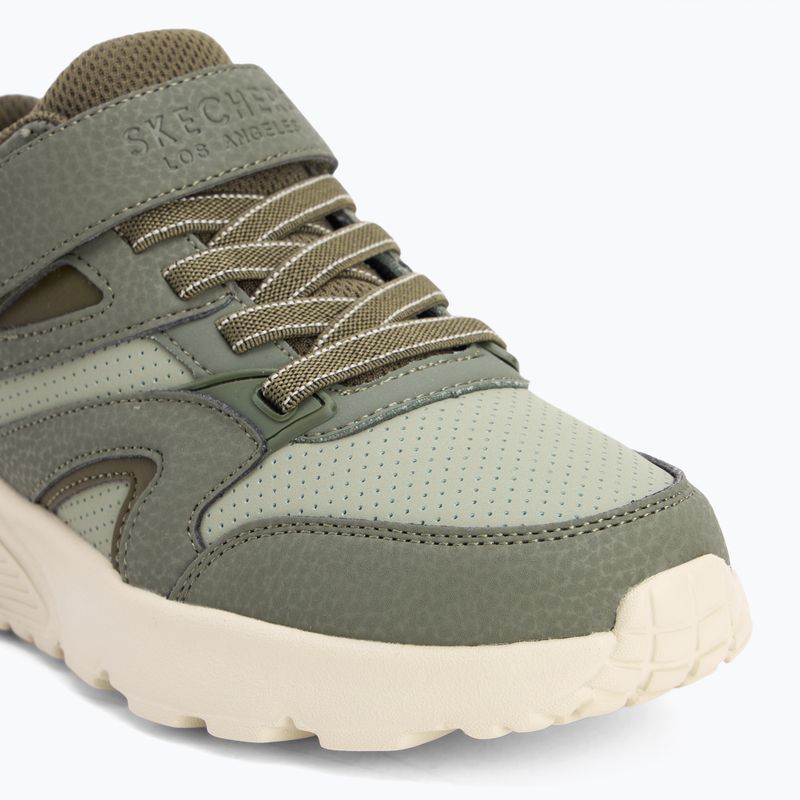 Buty dziecięce SKECHERS Uno Lite Echo Surge olive 7