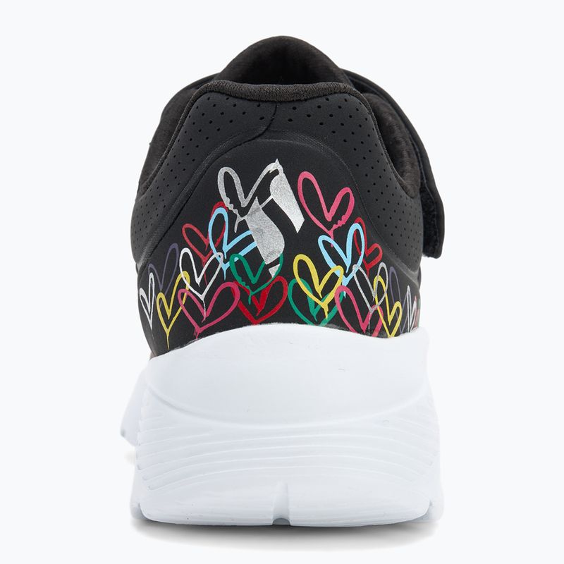 Buty dziecięce SKECHERS Uno Lite Heart Craze black/multi 6