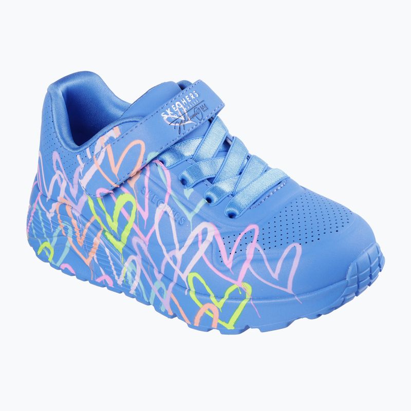 Buty dziecięce SKECHERS Uno Lite Love Levitate blue/multi 8