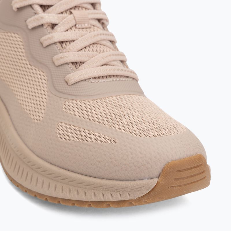 Buty damskie SKECHERS Bobs Squad 4 Staple Look beige 7