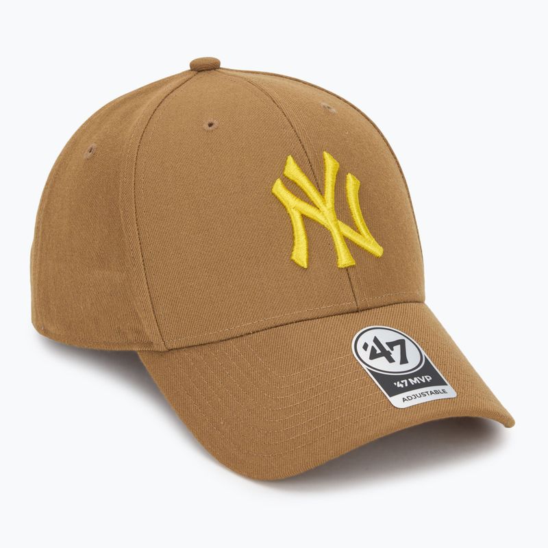Czapka z daszkiem 47 Brand MLB New York Yankees MVP camel