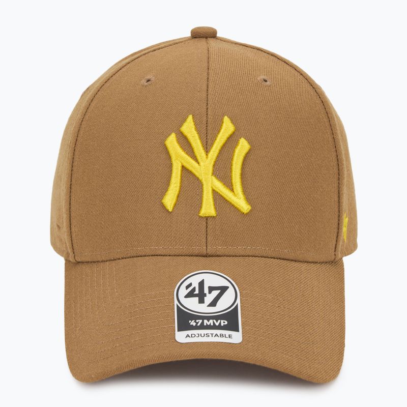 Czapka z daszkiem 47 Brand MLB New York Yankees MVP camel 2