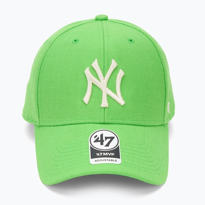 Czapka z daszkiem 47 Brand MLB New York Yankees MVP lime 2