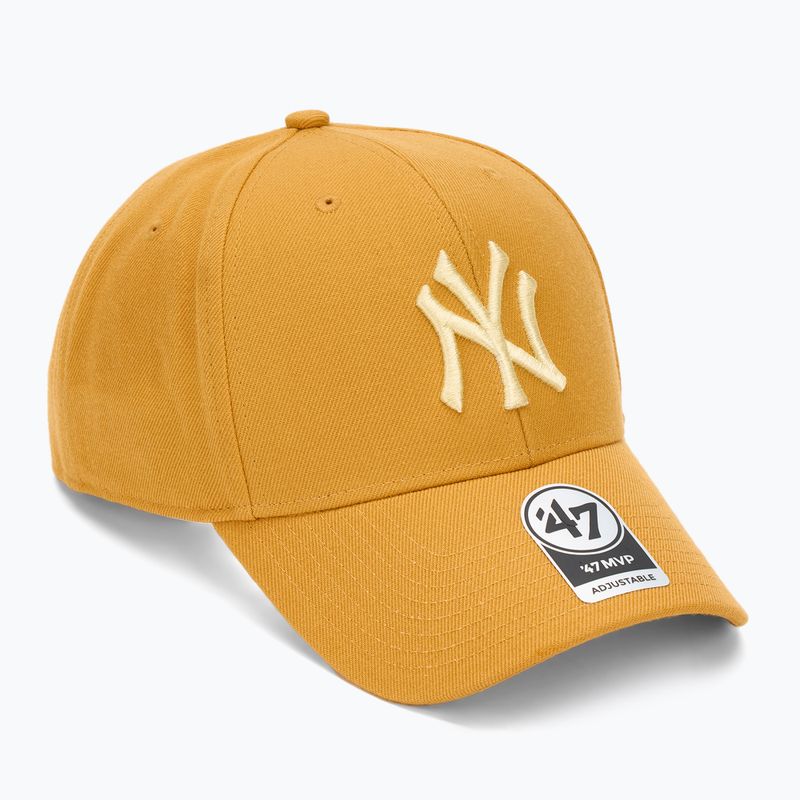 Czapka z daszkiem 47 Brand MLB New York Yankees MVP wheat