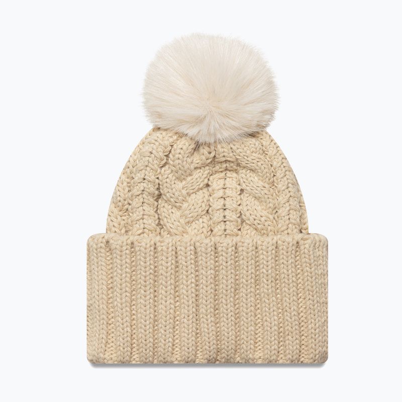 Czapka zimowa damska New Era Cable Wide New York Yankees stone 2