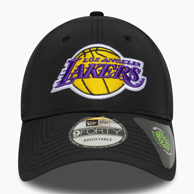 Czapka z daszkiem New Era Recycled 9Forty Lakers black/official tea team color 3