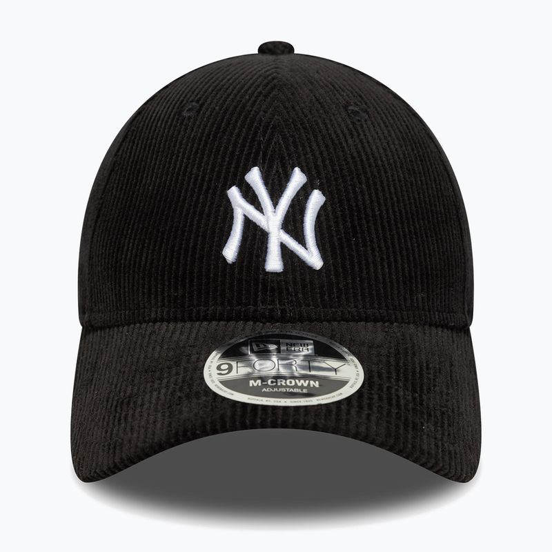 Czapka z daszkiem New Era Cord 9Forty Mcrown New York Yankees black 2