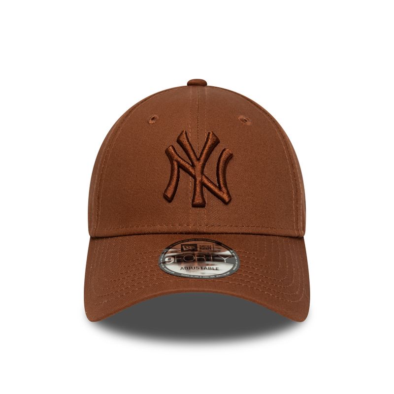 Czapka zimowa New Era League Essential 9Forty New York Yankees dark auburn 3