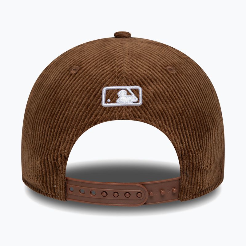 Czapka z daszkiem New Era Cord 9Forty Mcrown New York Yankees dark auburn/dark autumn 4