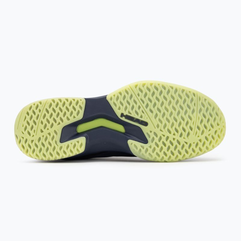 Buty do squasha HEAD Sprint Team 4.0 Indoor navy/lime 4