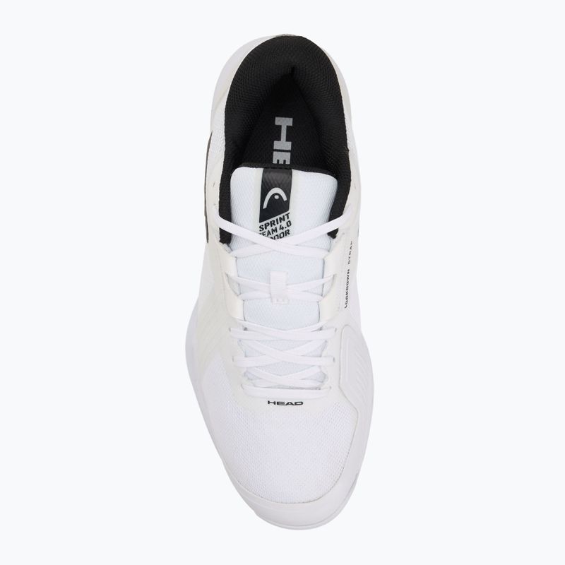 Buty do squasha HEAD Sprint Team 4.0 Indoor white/black 5