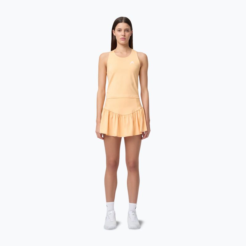 Spódnica tenisowa damska HEAD Move Skort apricot 2