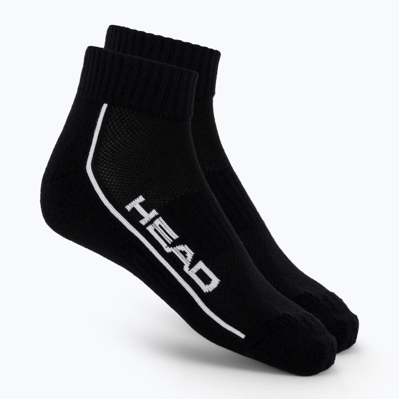 Skarpety HEAD Tennis 2P Performance Quarter 2 pary black