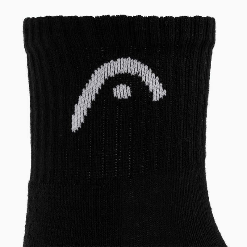 Skarpety HEAD Tennis 3P Club Short Crew 3 pary black 3