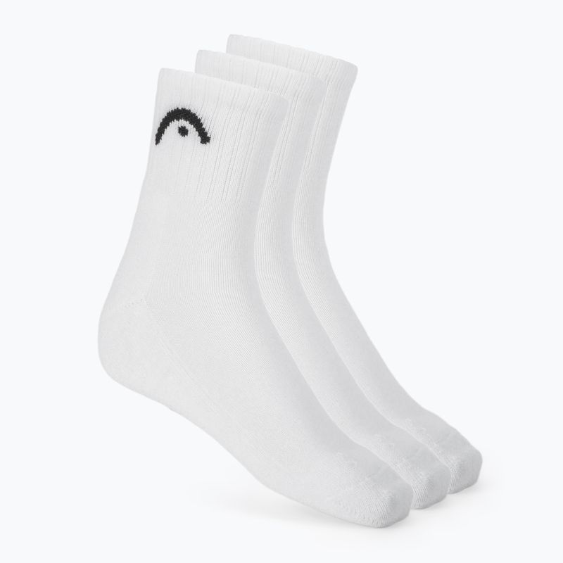 Skarpety HEAD Tennis 3P Club Short Crew 3 pary white