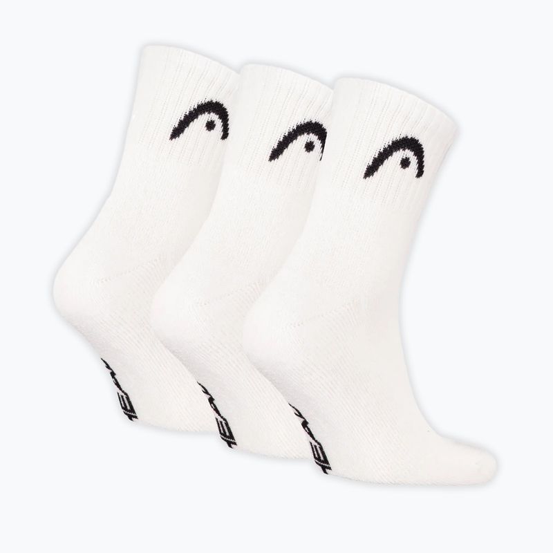 Skarpety HEAD Tennis 3P Club Short Crew 3 pary white 2