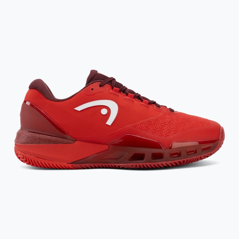 Buty do tenisa męskie HEAD Revolt Pro 5.0 Clay red/dark red 2