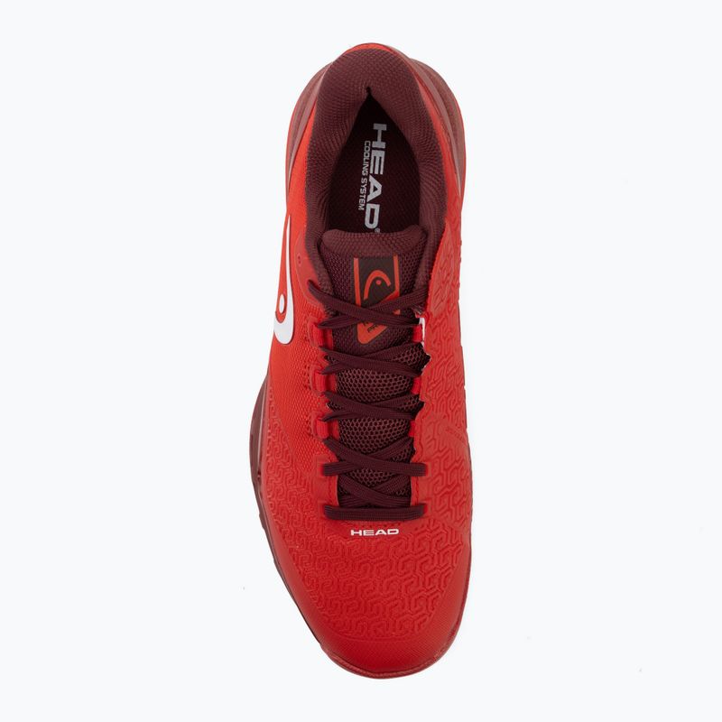Buty do tenisa męskie HEAD Revolt Pro 5.0 Clay red/dark red 5