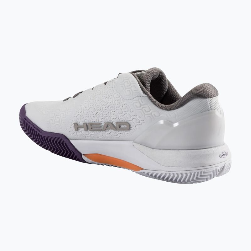 Buty do tenisa męskie HEAD Revolt Pro 5.0 Clay light grey/purple 2