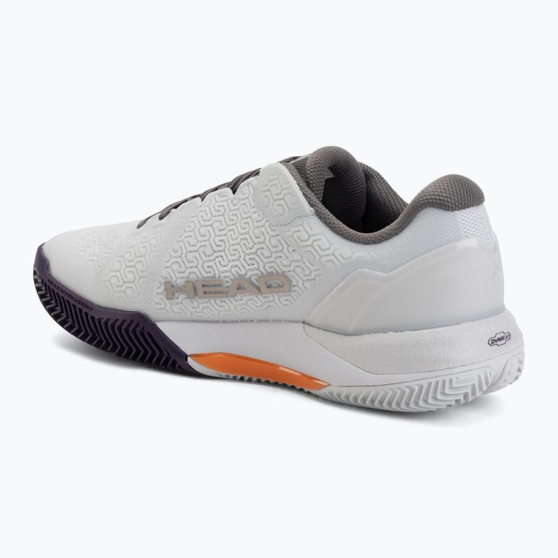 Buty do tenisa męskie HEAD Revolt Pro 5.0 Clay light grey/purple 3