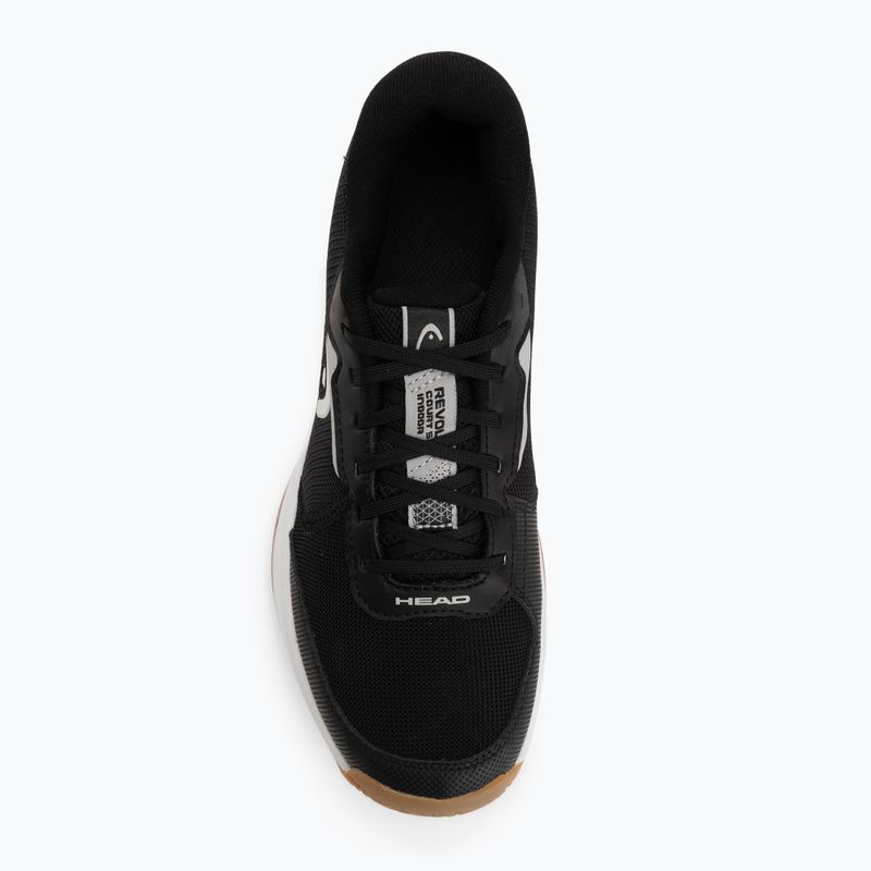 Buty do tenisa męskie HEAD Revolt Court 5.0 Indoor black/white 5