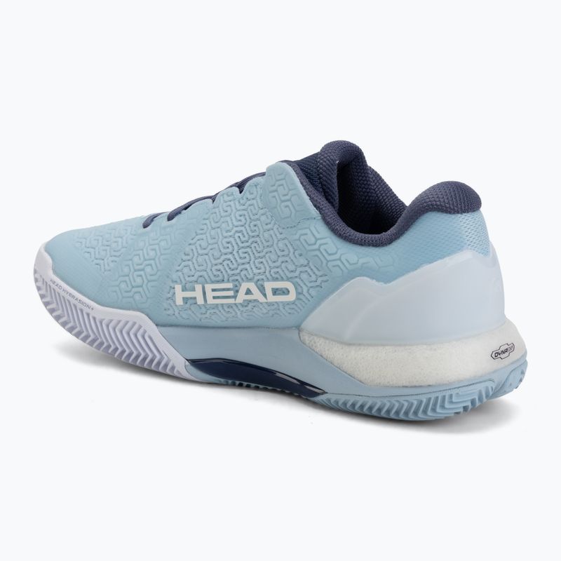 Buty do tenisa damskie HEAD Revolt Pro 5.0 Clay light blue/dark blue 3