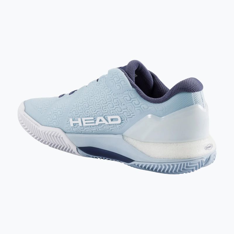 Buty do tenisa damskie HEAD Revolt Pro 5.0 Clay light blue/dark blue 2