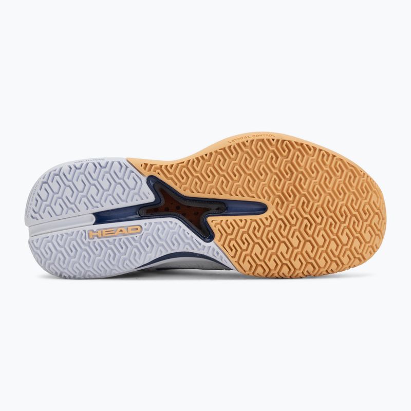 Buty do tenisa damskie HEAD Revolt Pro 5.0 white/apricot 4