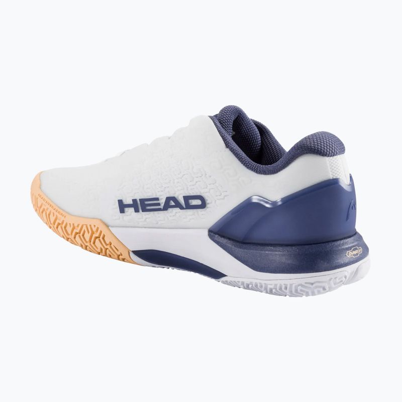 Buty do tenisa damskie HEAD Revolt Pro 5.0 white/apricot 2
