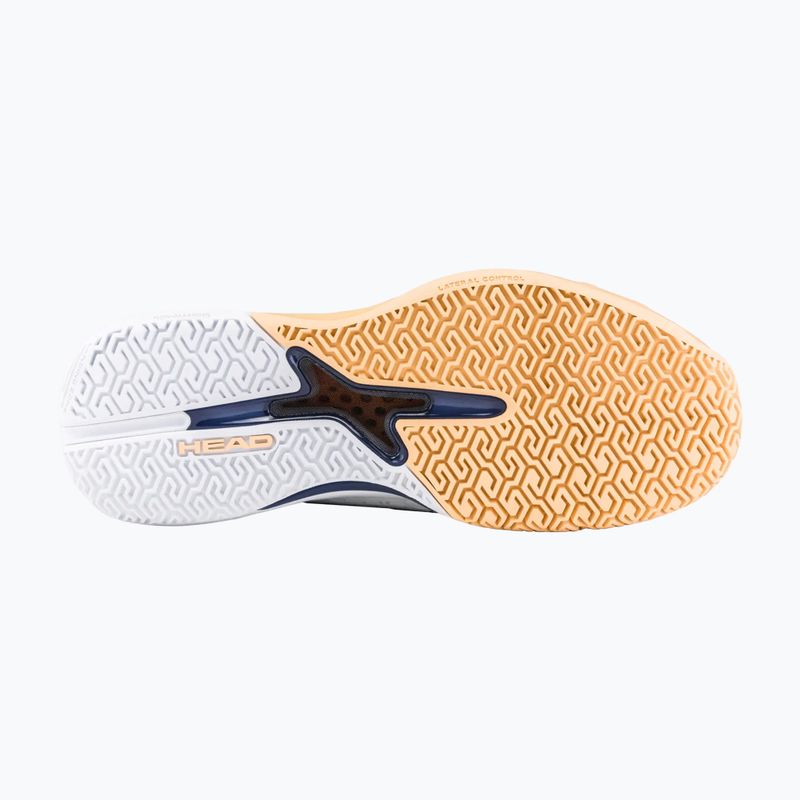 Buty do tenisa damskie HEAD Revolt Pro 5.0 white/apricot 3