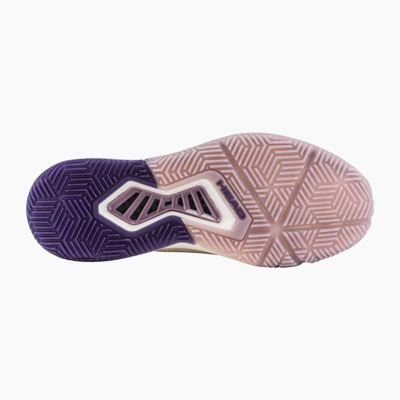 Buty do padla damskie HEAD Motion Pro 1.5 chalk white/purple 3