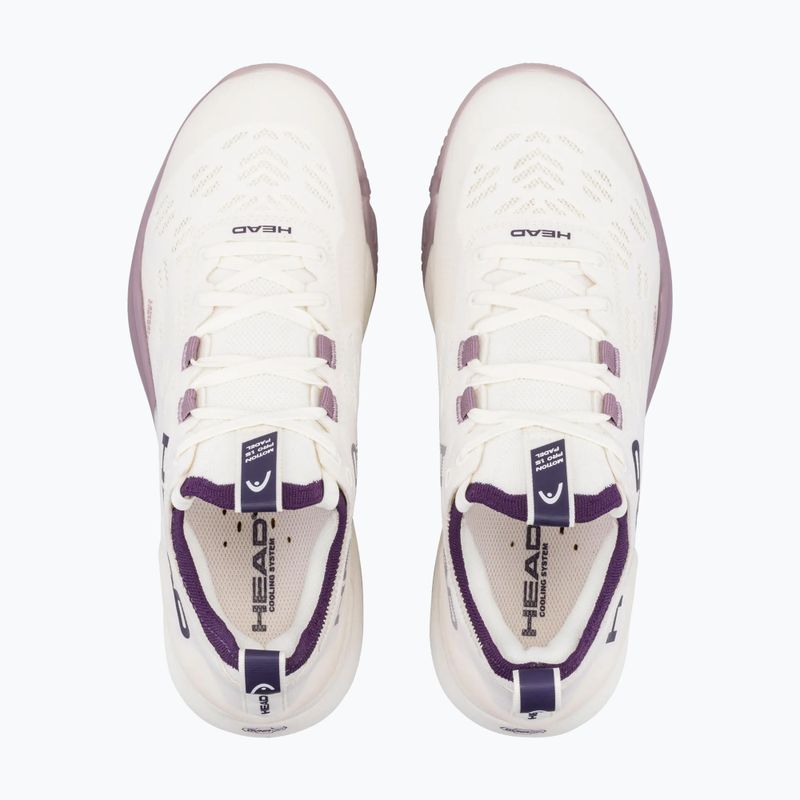 Buty do padla damskie HEAD Motion Pro 1.5 chalk white/purple 4