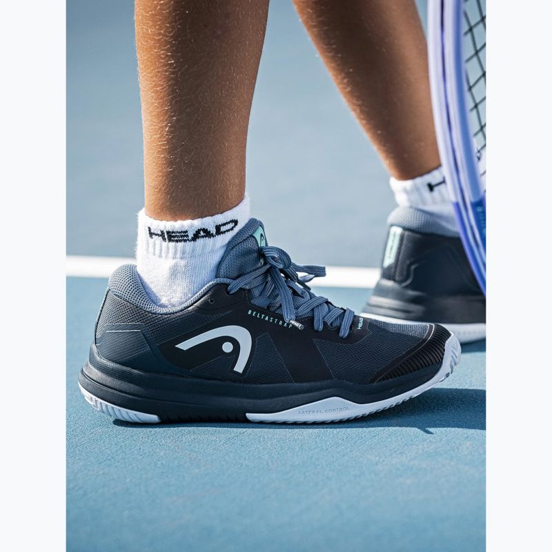 Buty do tenisa dziecięce HEAD Sprint Pro 4.0 Jr red/dark red 5