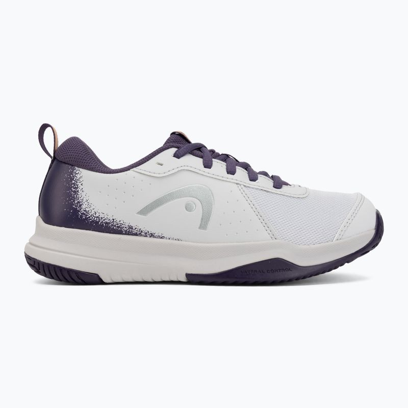 Buty do tenisa dziecięce HEAD Sprint Court 4.0 light grey/purple 2